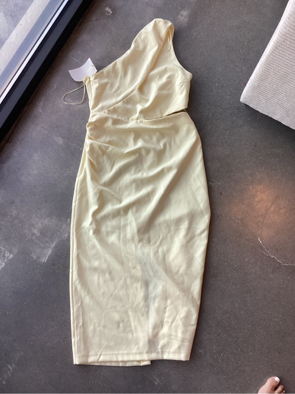 Zara Butter Yellow Dress